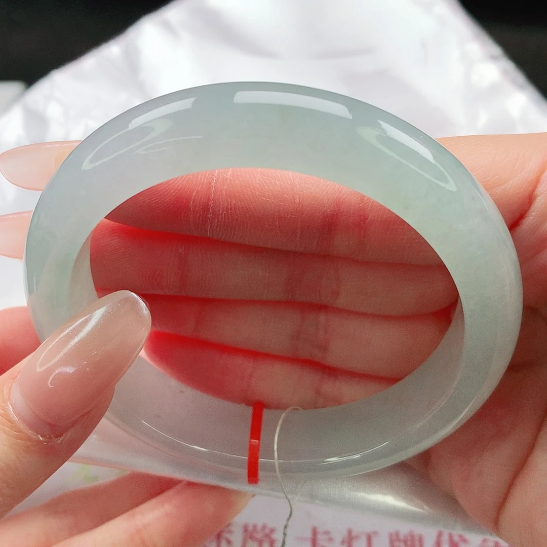 未镶嵌手镯翡翠57圈