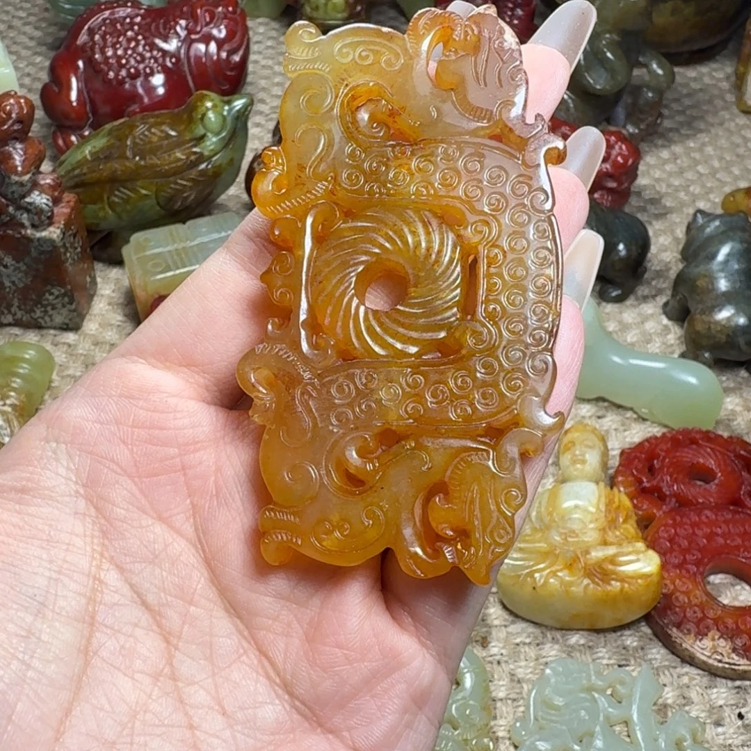 吊坠白玉菩提挂件