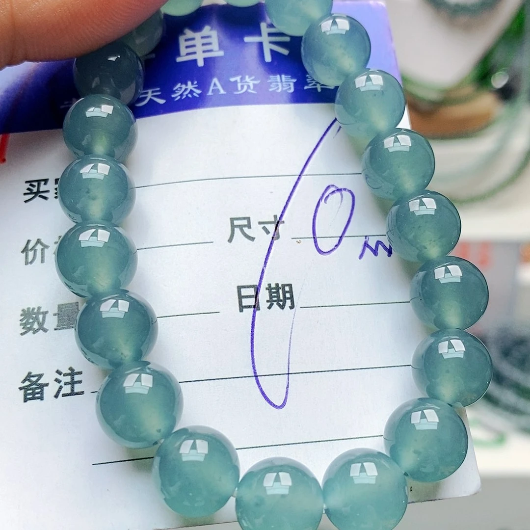 未镶嵌手链翡翠翡翠