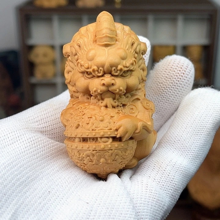貔貅手把件绳子六公分貔貅