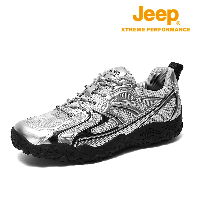 JEEP/吉普户外休闲鞋2025男士时尚百搭潮流潮鞋舒适软底防滑男鞋
