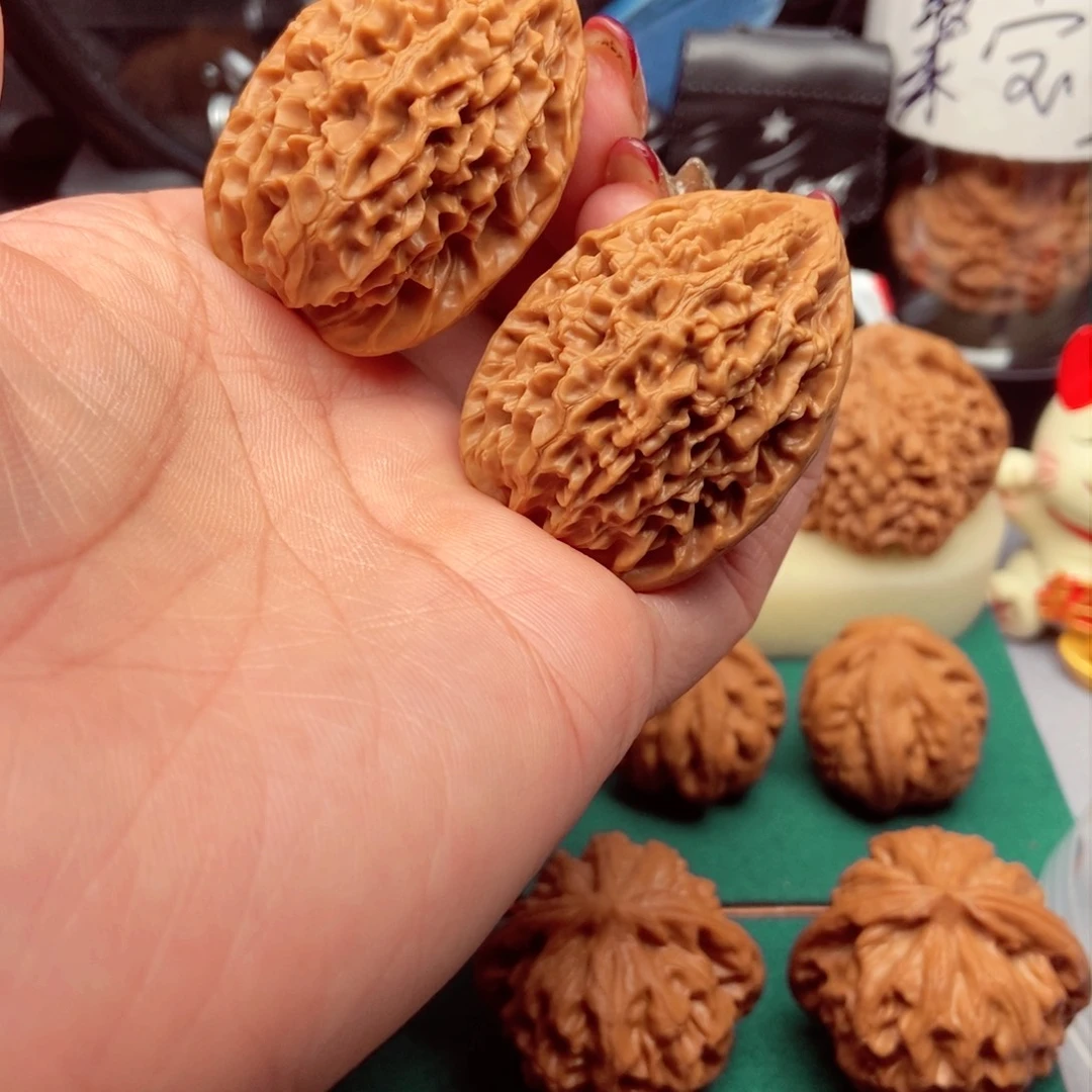 文玩核桃吊坠壹*招财鼠34