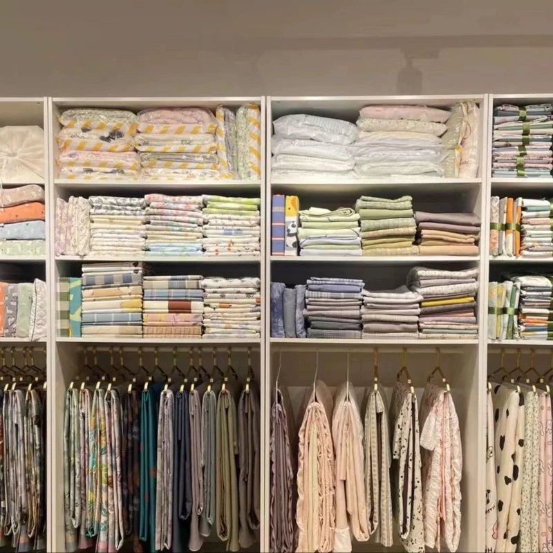 【升级款】高奢柜款贡缎暗纹提花新疆长绒棉埋绳款四件套