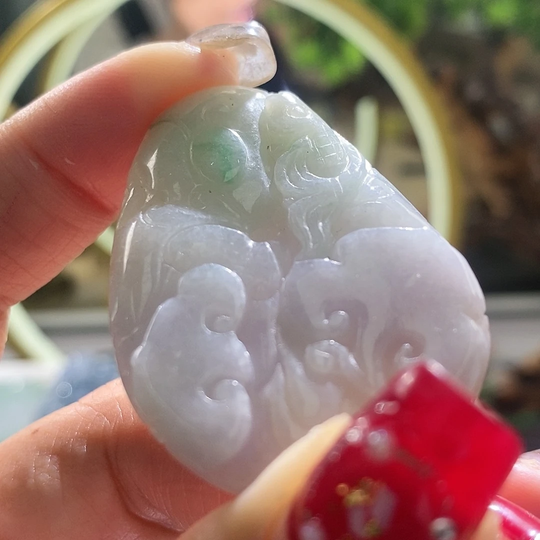 【闪购商品】翡翠颈饰未镶嵌鱼