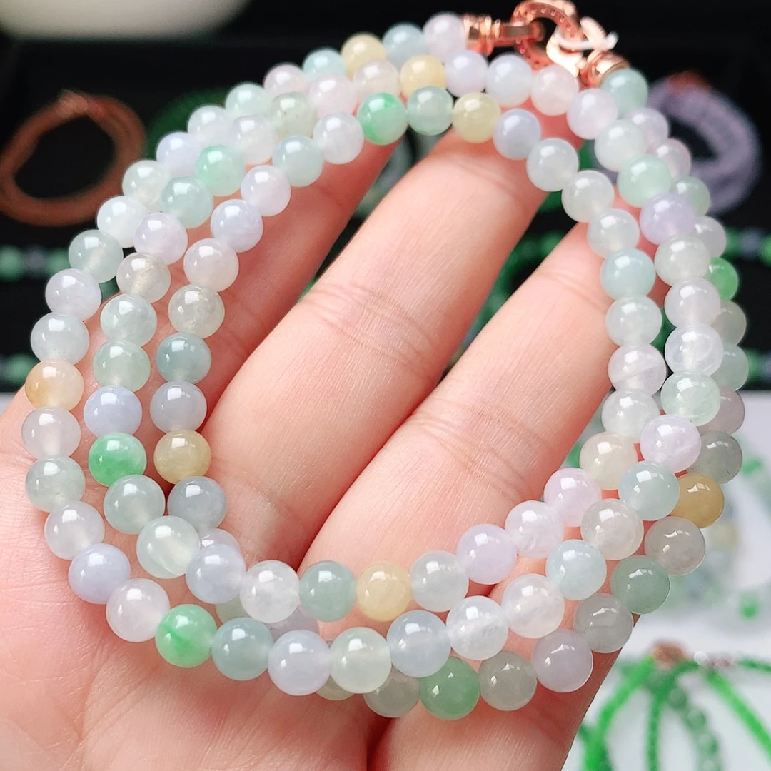 未镶嵌手链翡翠翡翠