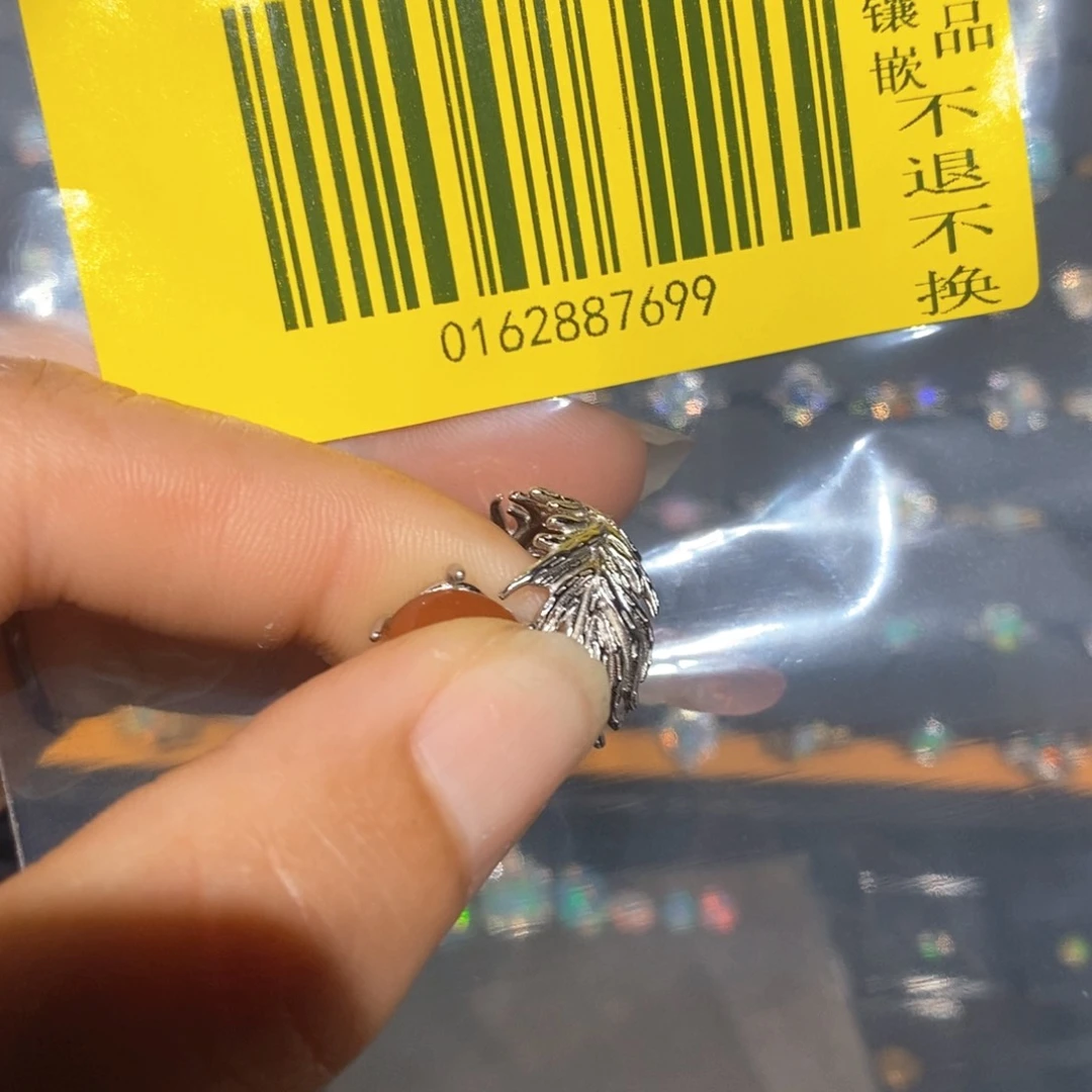 欧泊银S925镶嵌欧泊戒指〆****╰