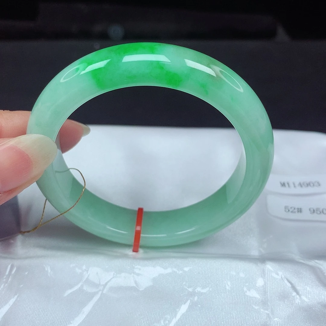 未镶嵌手镯翡翠52圈903