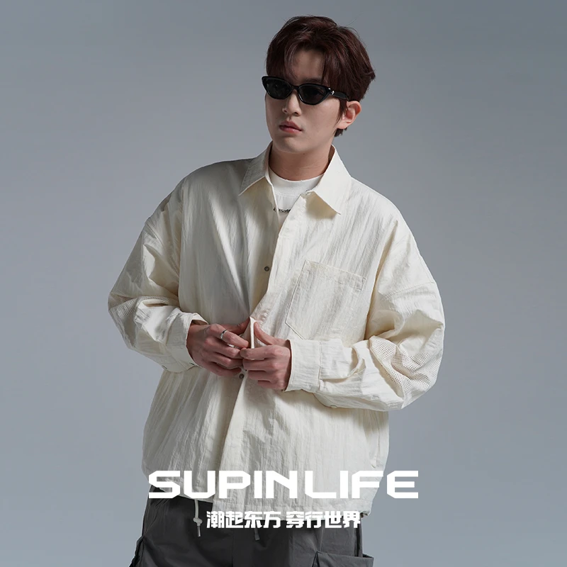 【SUPIN LIFE】25年夏季新款衬衫SPACS523163AM
