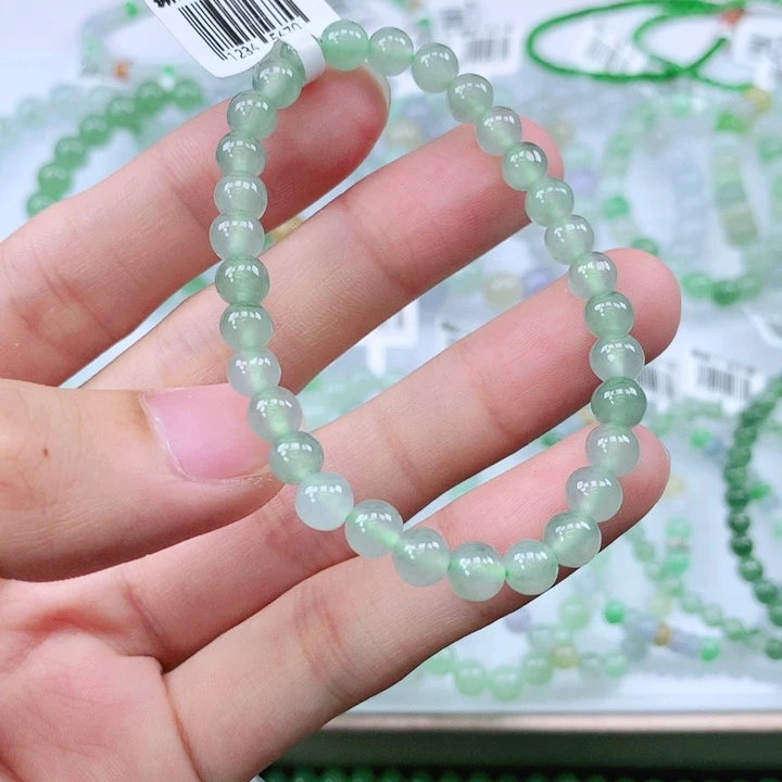 未镶嵌手链翡翠翡翠