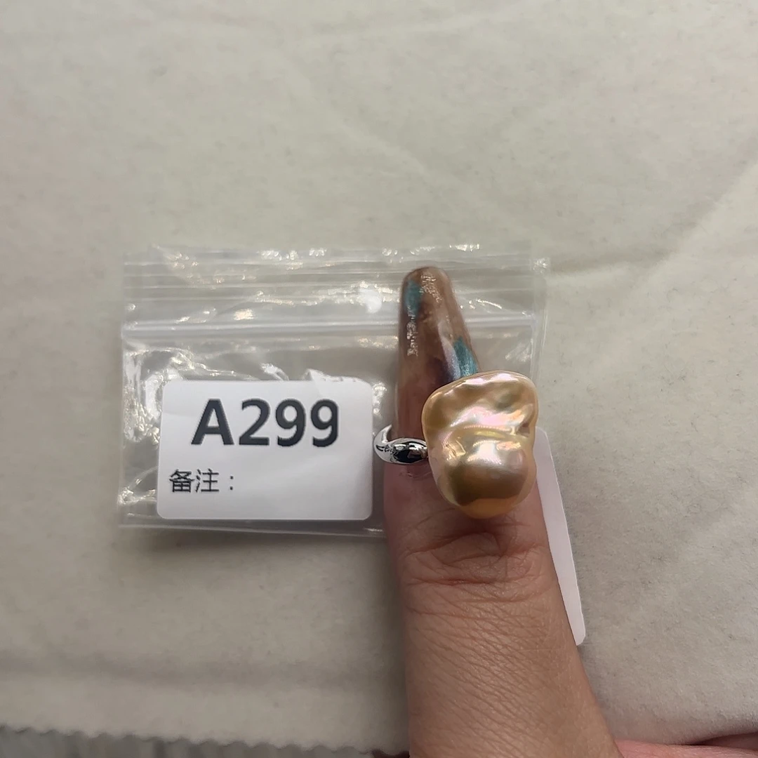 戒指淡水珍珠合金