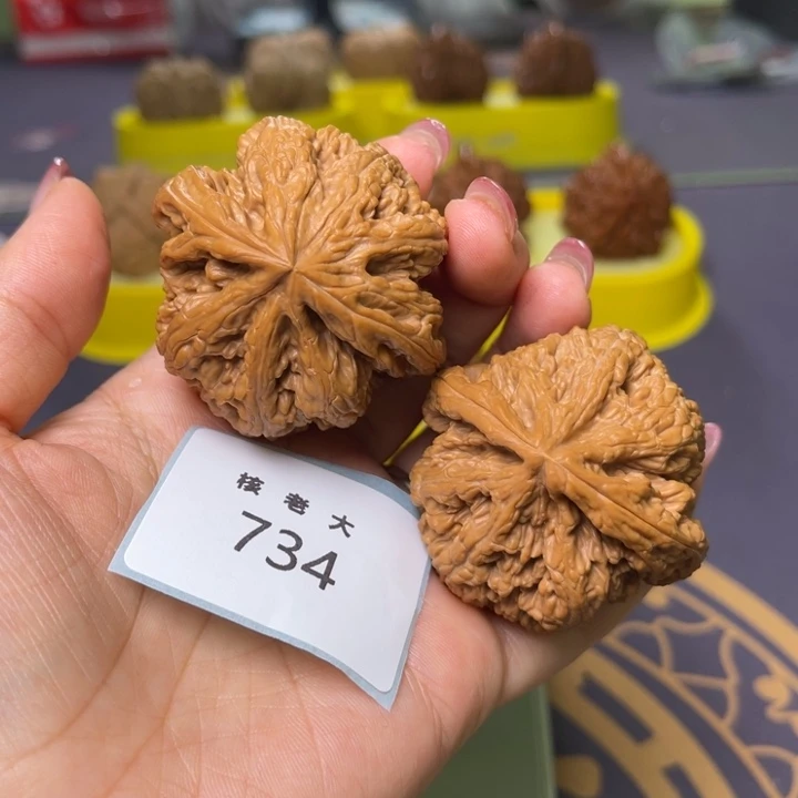 文玩核桃把件粗筋47.734