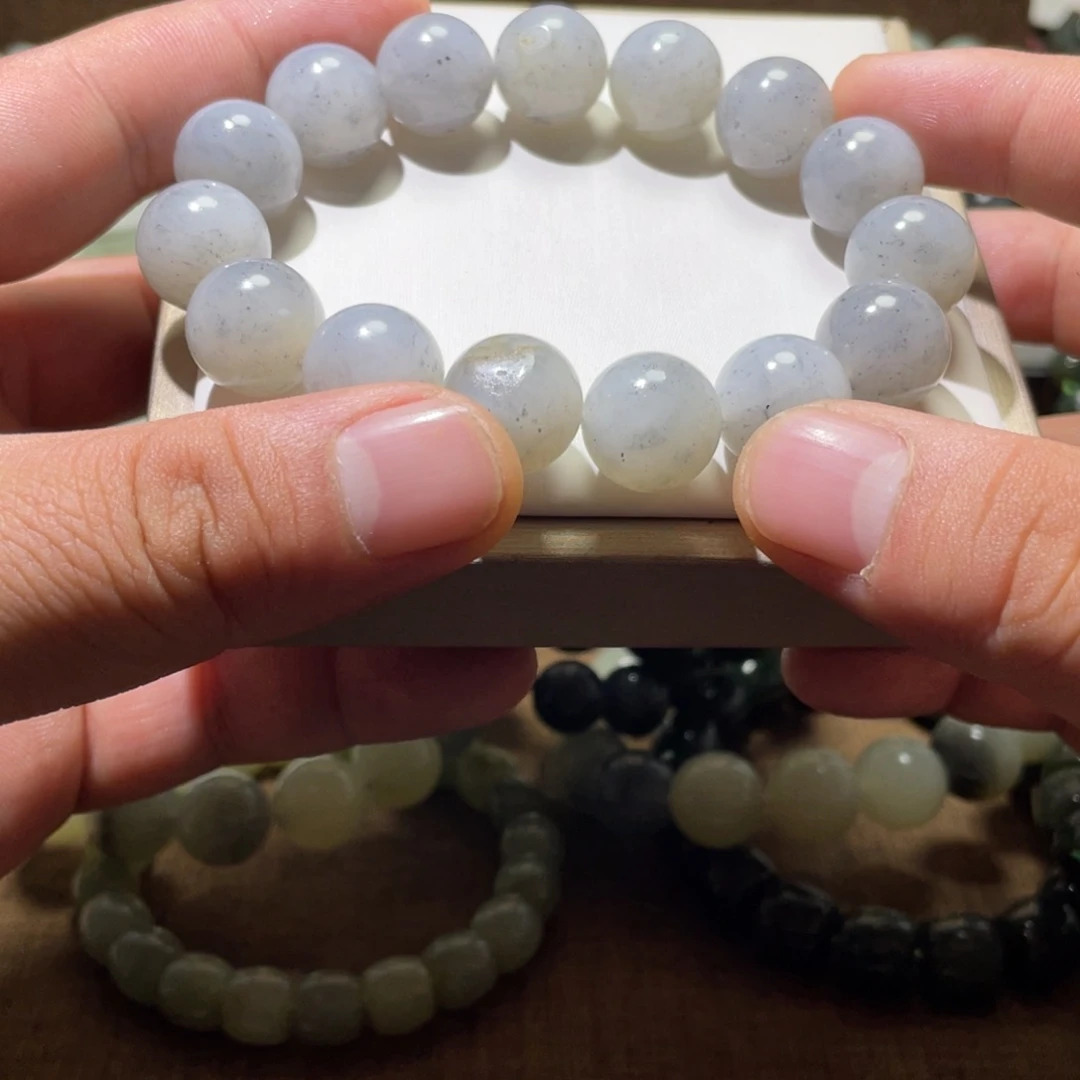 未镶嵌手链和田玉（白玉）