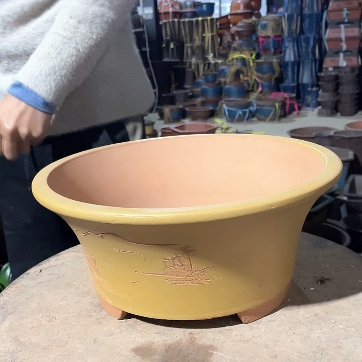 33黄票口花盆花盆