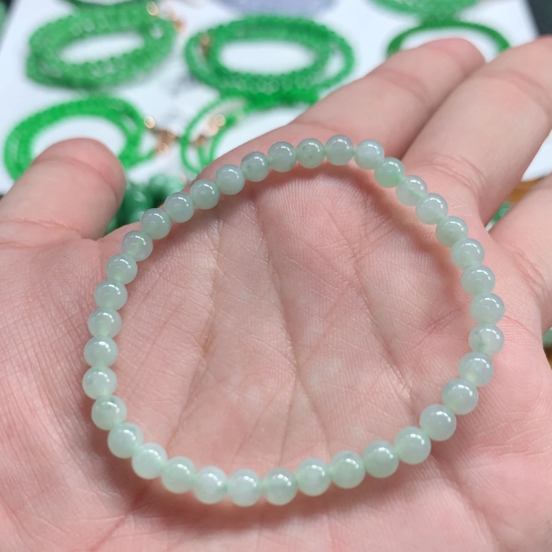 未镶嵌手链翡翠翡翠