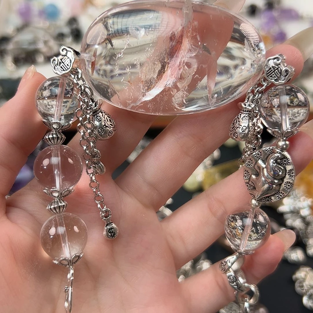 水晶手链合金一*妍手串