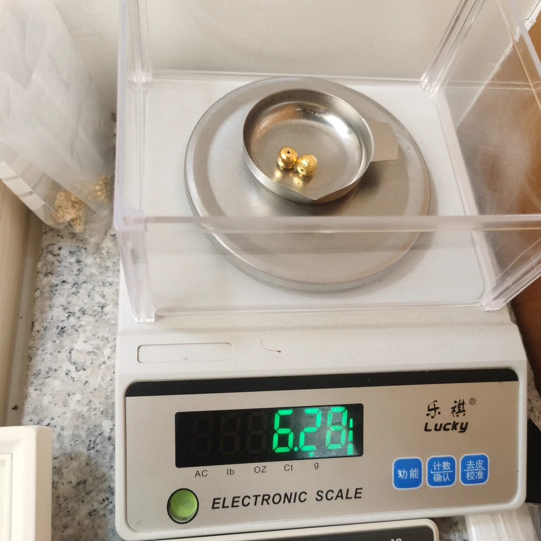 足金黄金文玩配饰