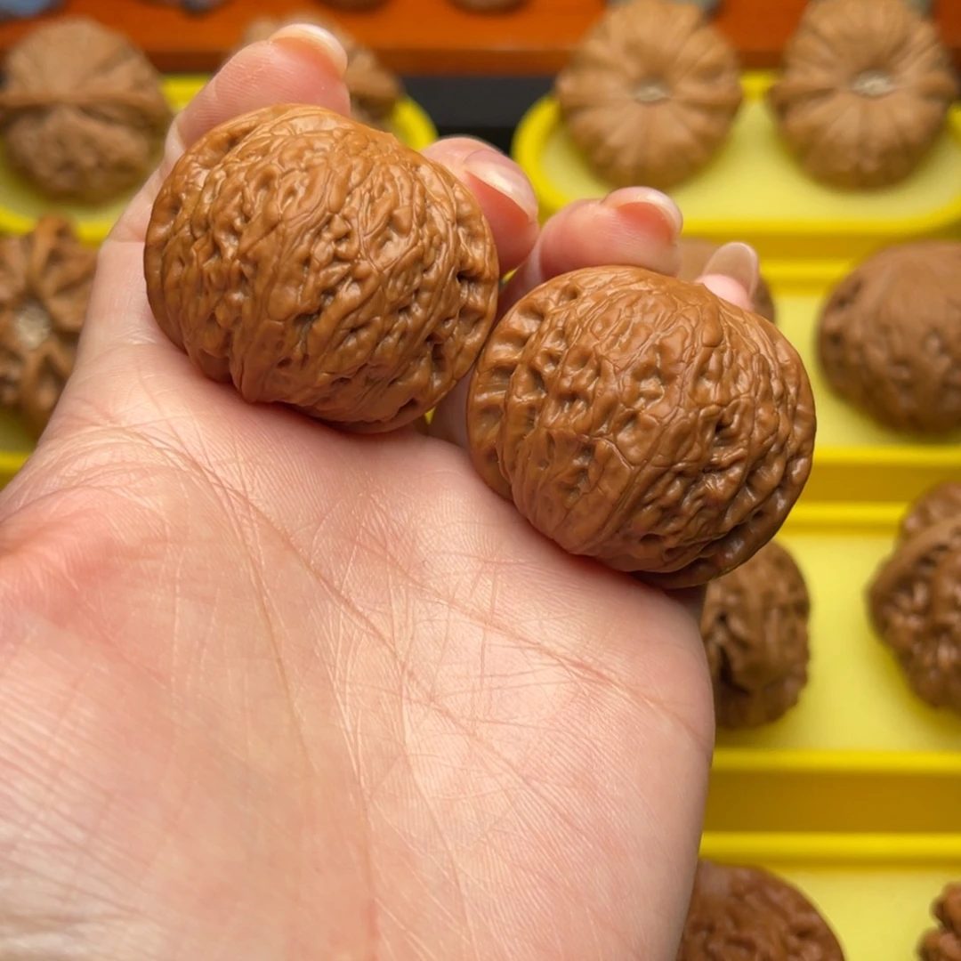 文玩核桃把件37铁锤