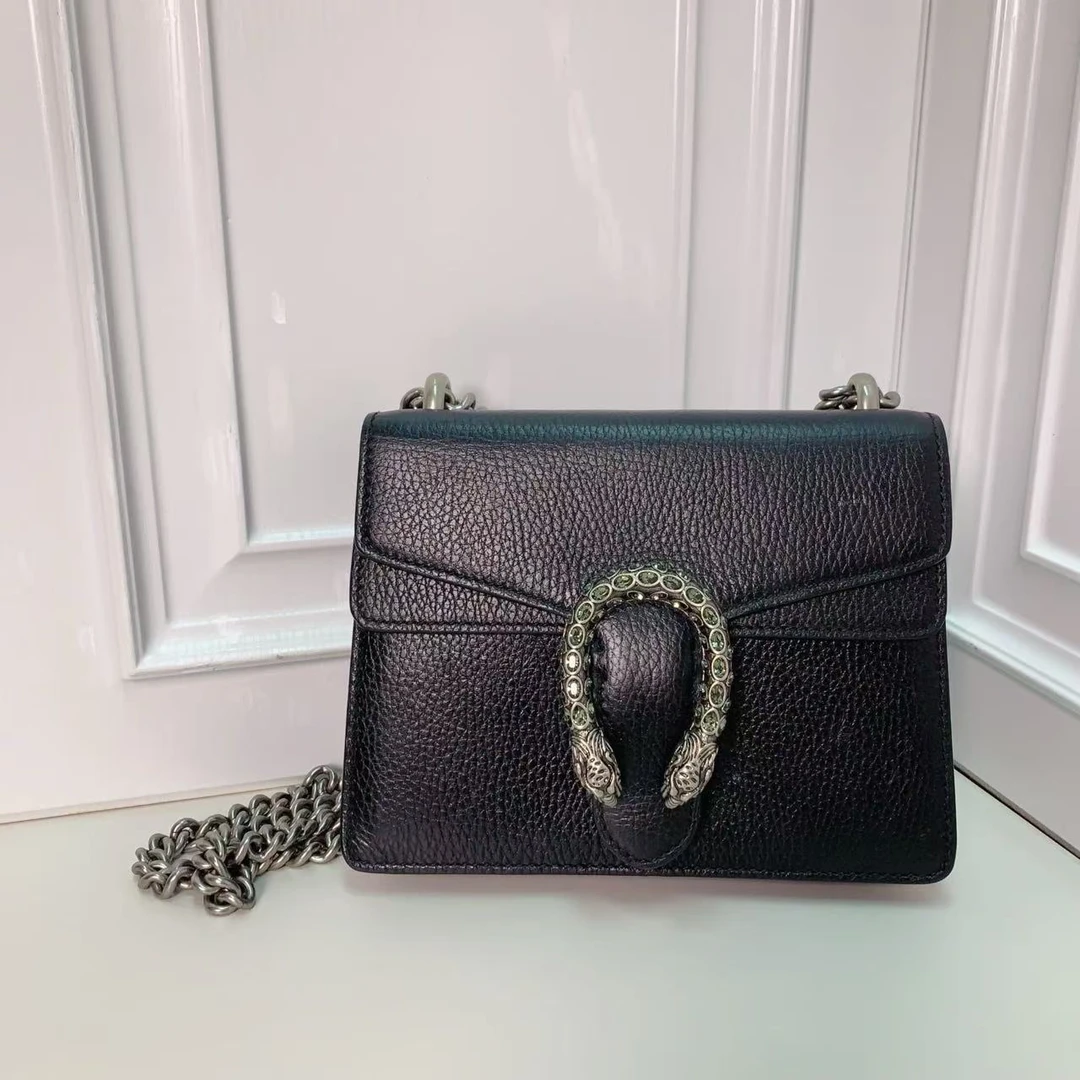 95新 GUCCI/古驰 （静姐）古驰酒神钻扣