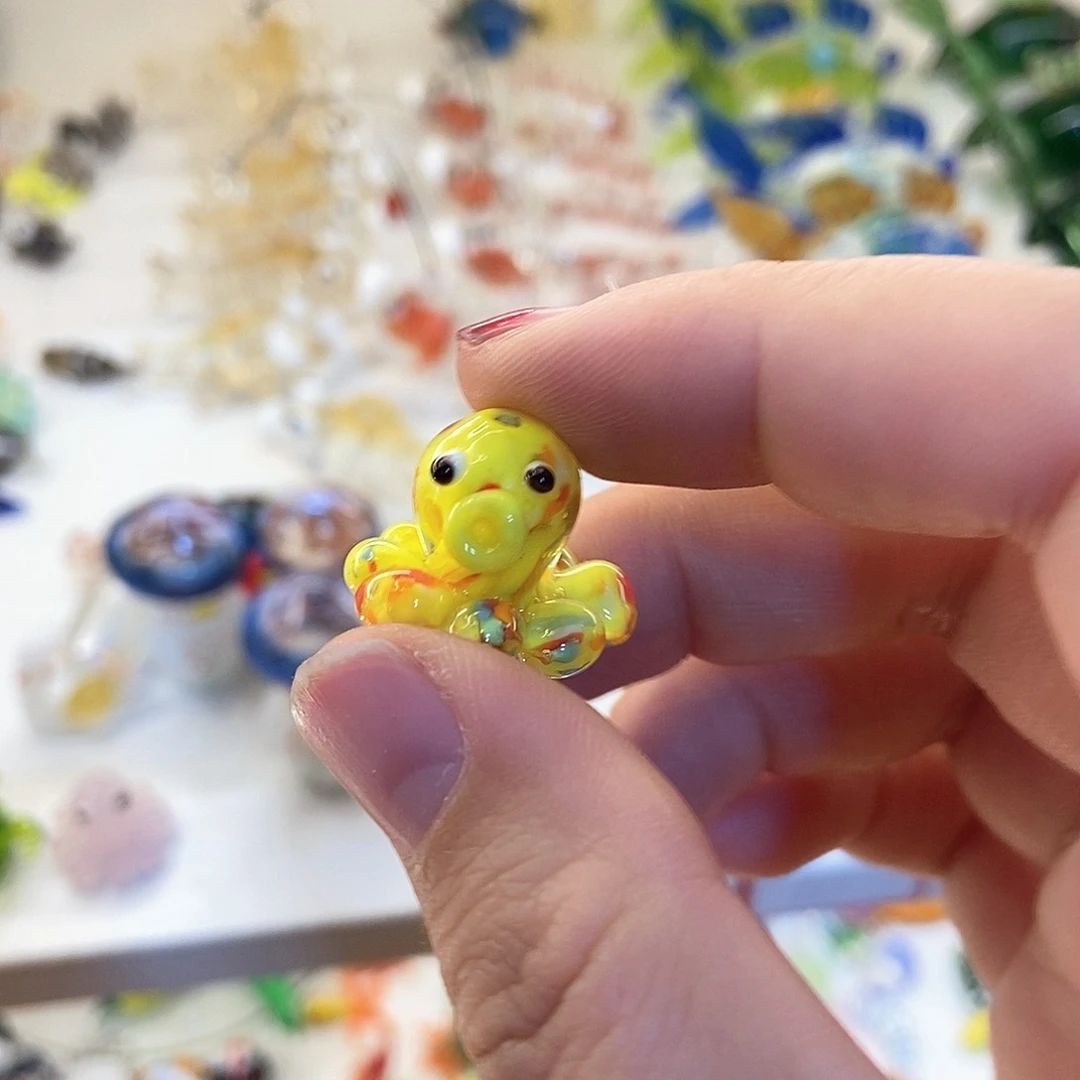 琉璃手工艺品章鱼