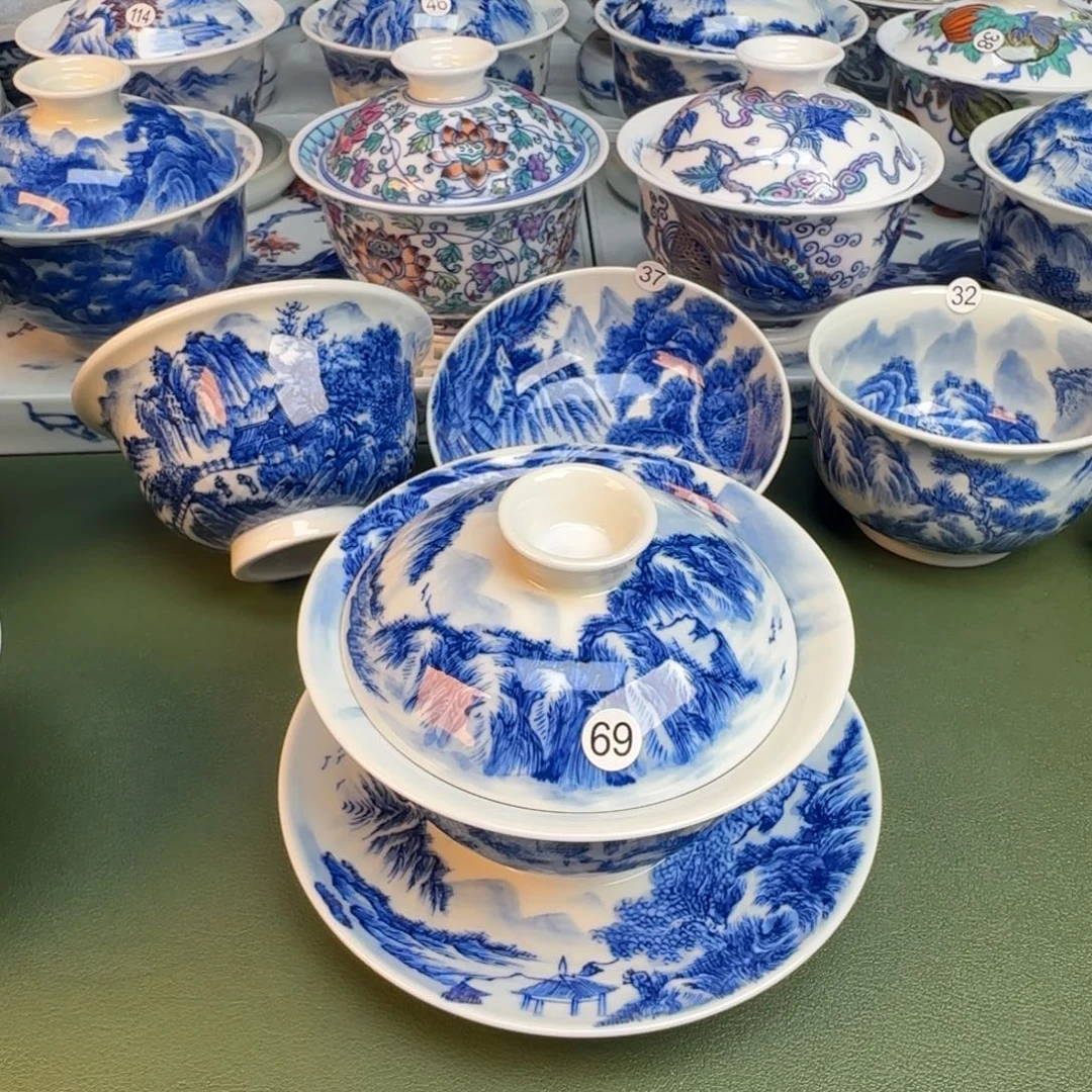 纯手工纯手绘茶具69