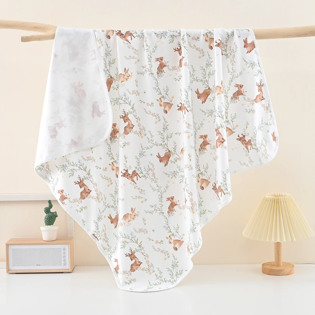 包巾A类纯棉新生儿包单初生宝宝襁褓巾春夏盖毯包裹巾产房超柔