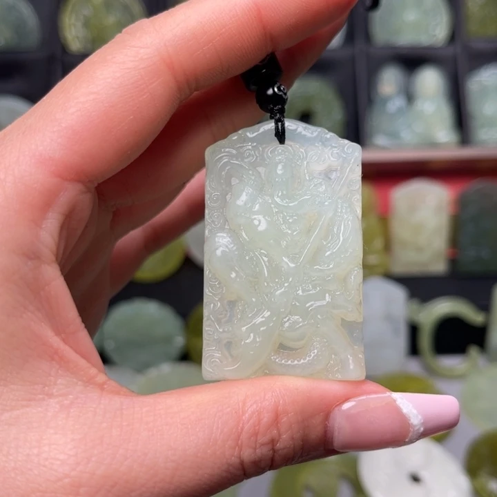 *****岫玉未镶嵌吊坠(赠链)