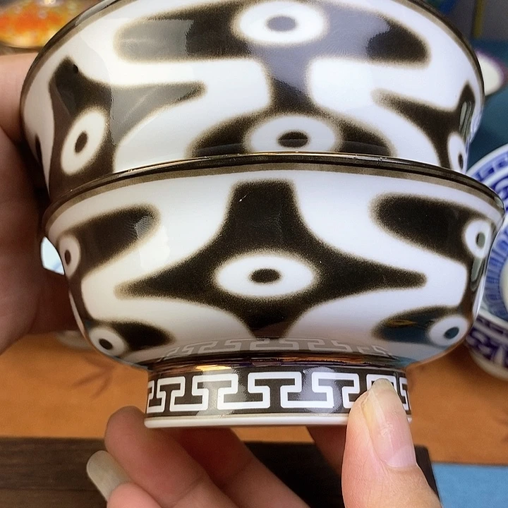 景德镇陶瓷藏式茶碗