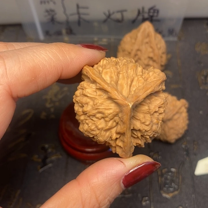 添***饭吊坠文玩核桃文玩核桃异形单只