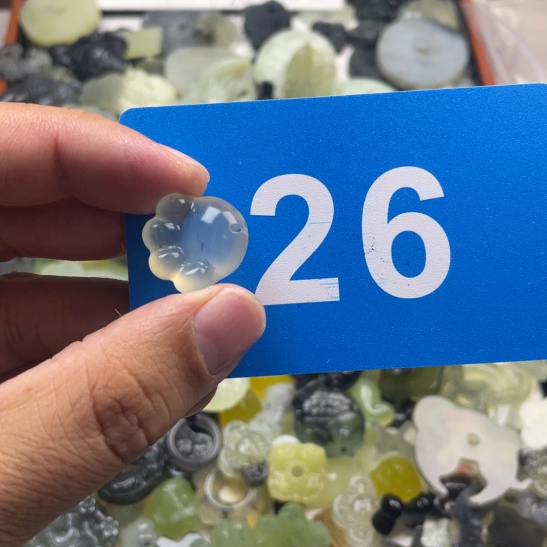蛇纹石玉合金颈饰