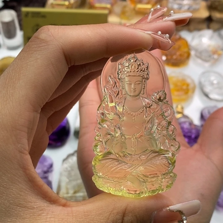 水晶颈饰未镶嵌暖*?