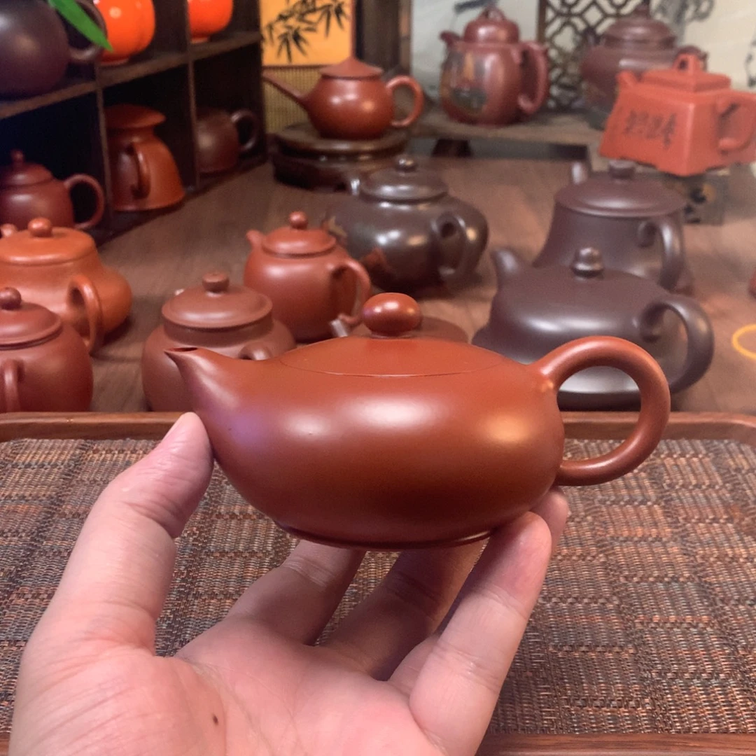 茶壶紫砂120cc。