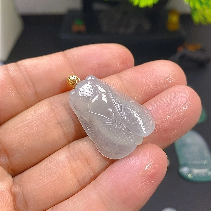 18K金镶嵌手链翡翠以****7