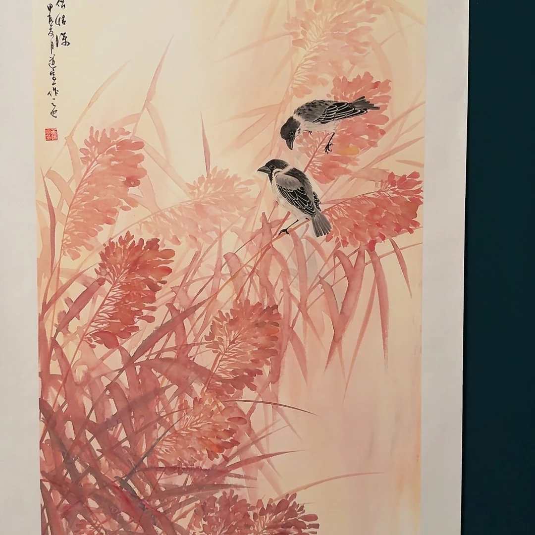 国画董老师作品画作