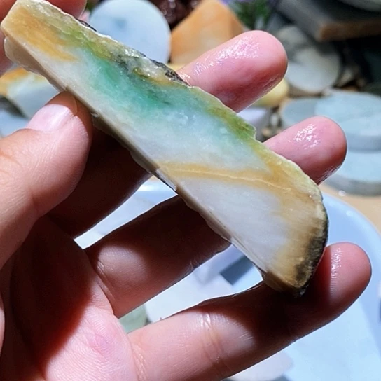 翡翠散珠边角料105