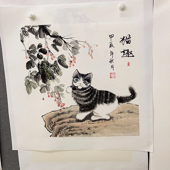 国画手寫手繪作品12