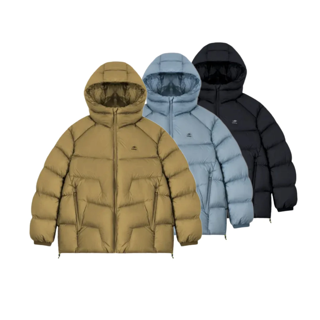 冬季90白鸭绒户外百搭轻量面包男女通用羽绒服5583