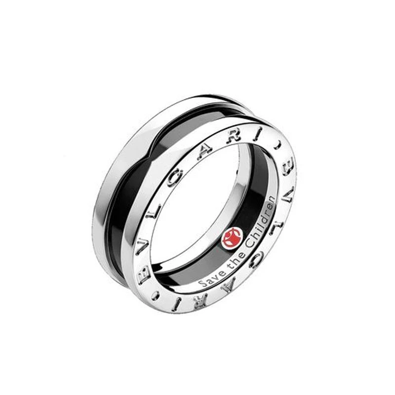 99新 BVLGARI/宝格丽 戒指 小红人慈善款戒指情侣环戒/精选