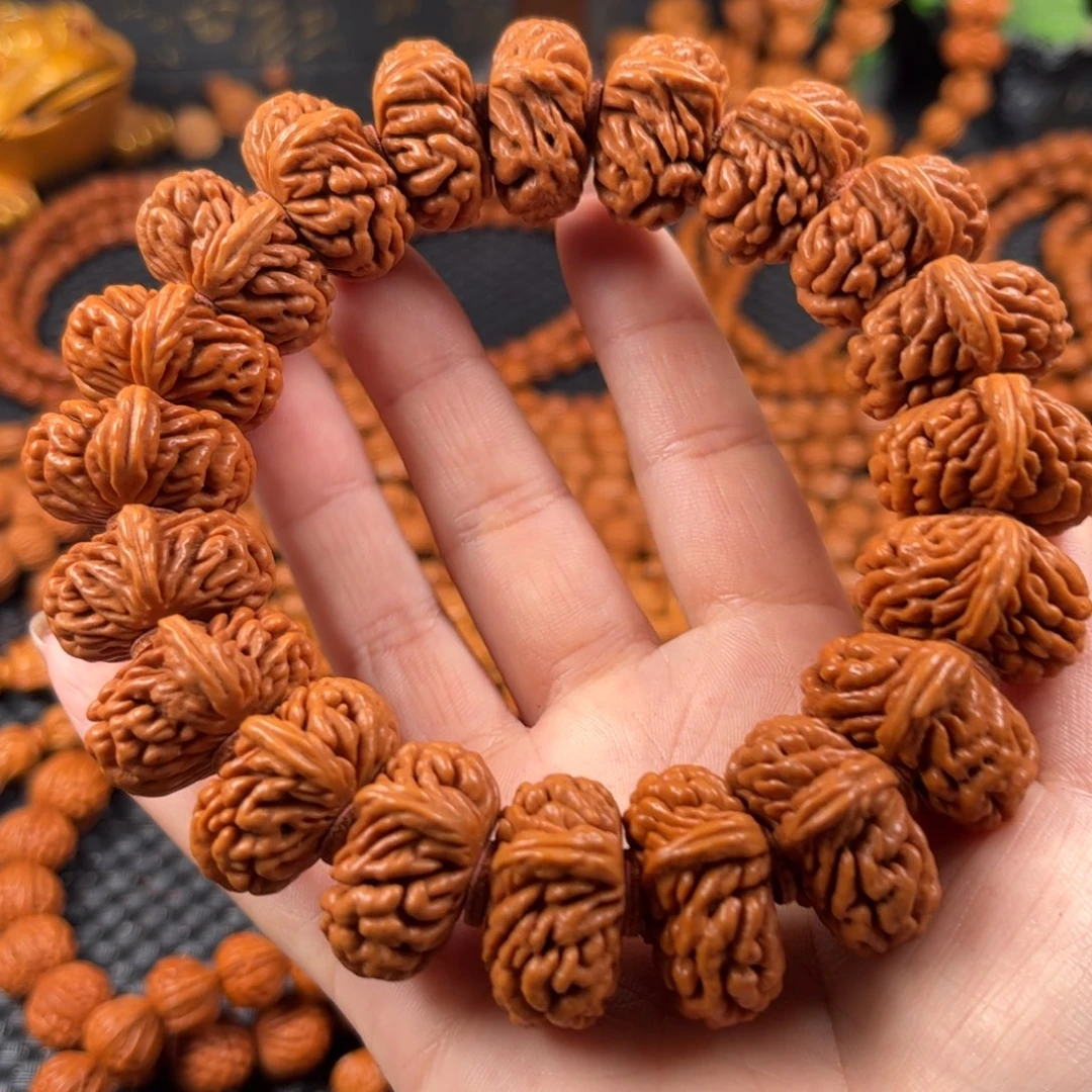 刘***工手串桃核Y1链接手串