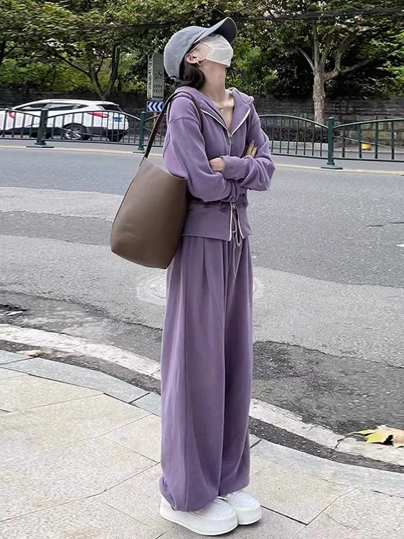 《紫雾晚霞》两件套·套装7893#