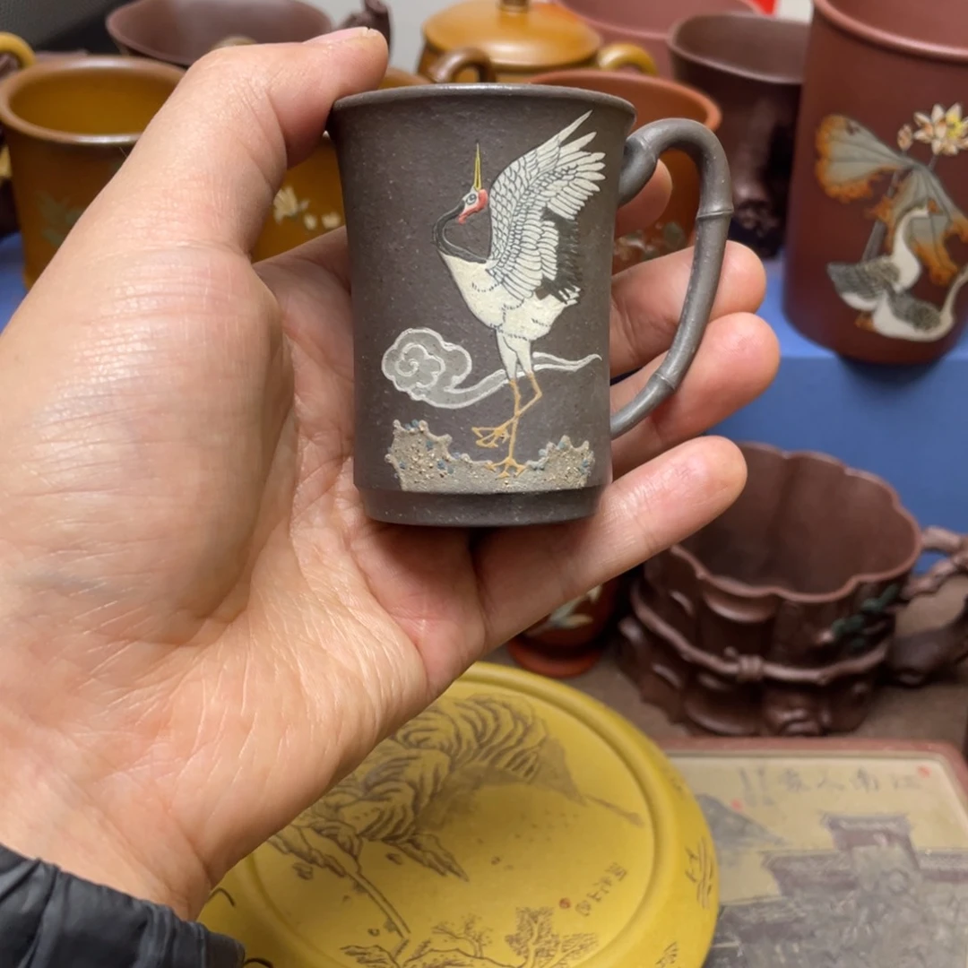 紫砂茶杯紫砂主人杯50cc