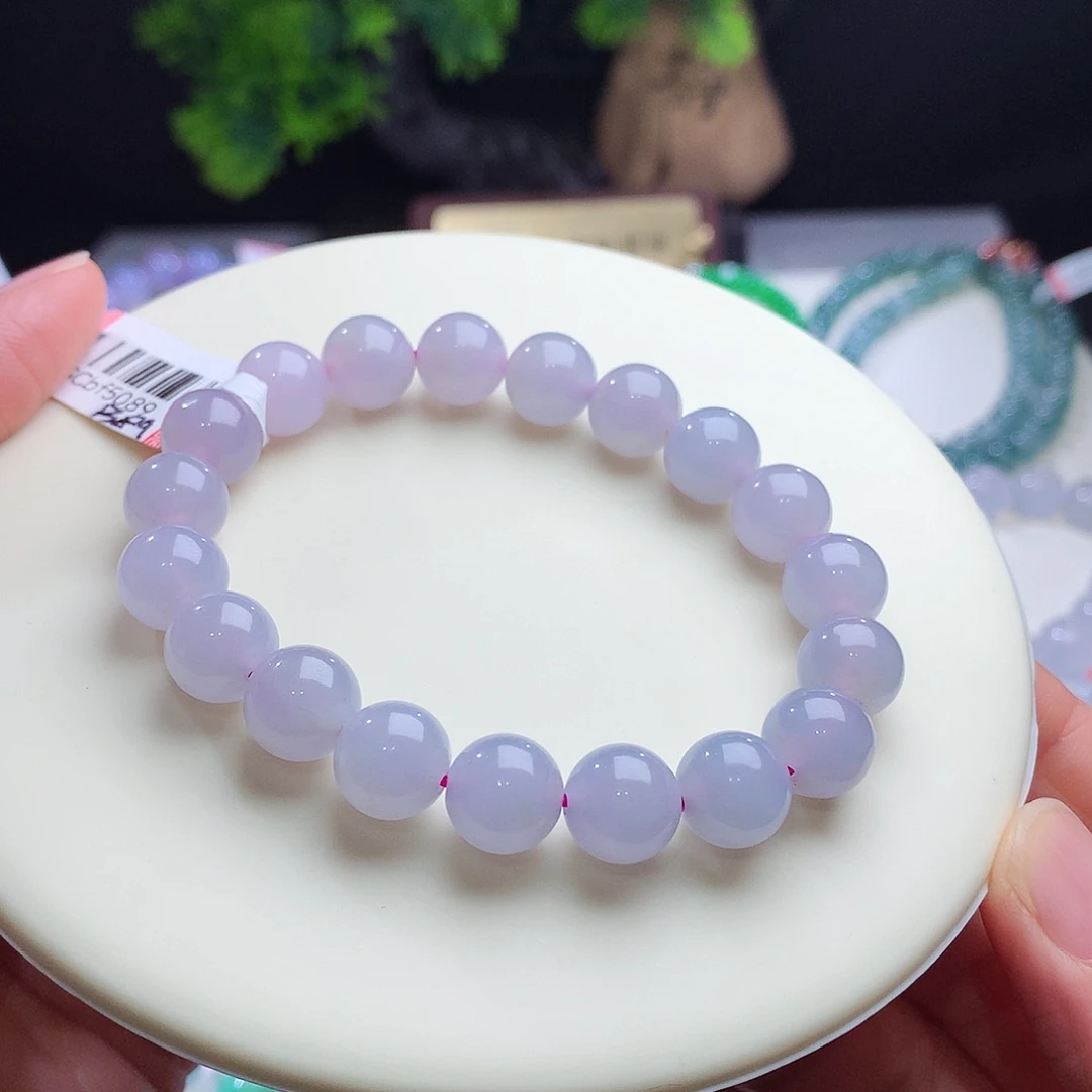 未镶嵌手串翡翠卡10mm