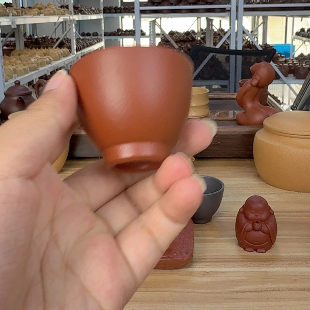 茶壶紫砂黄龙山原矿朱泥