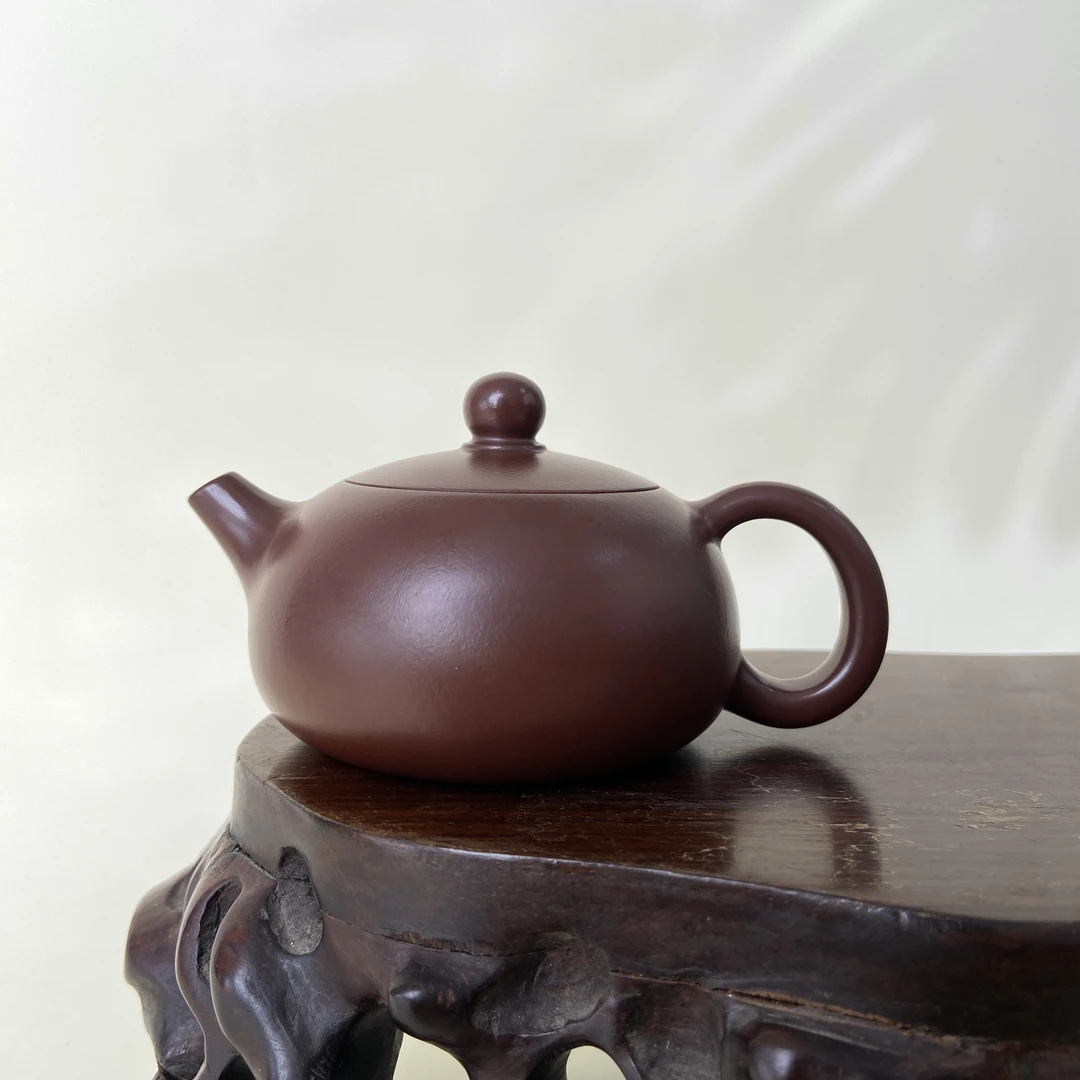 宜兴手工紫砂陶 （王小平）130cc茶壶GS4211-28
