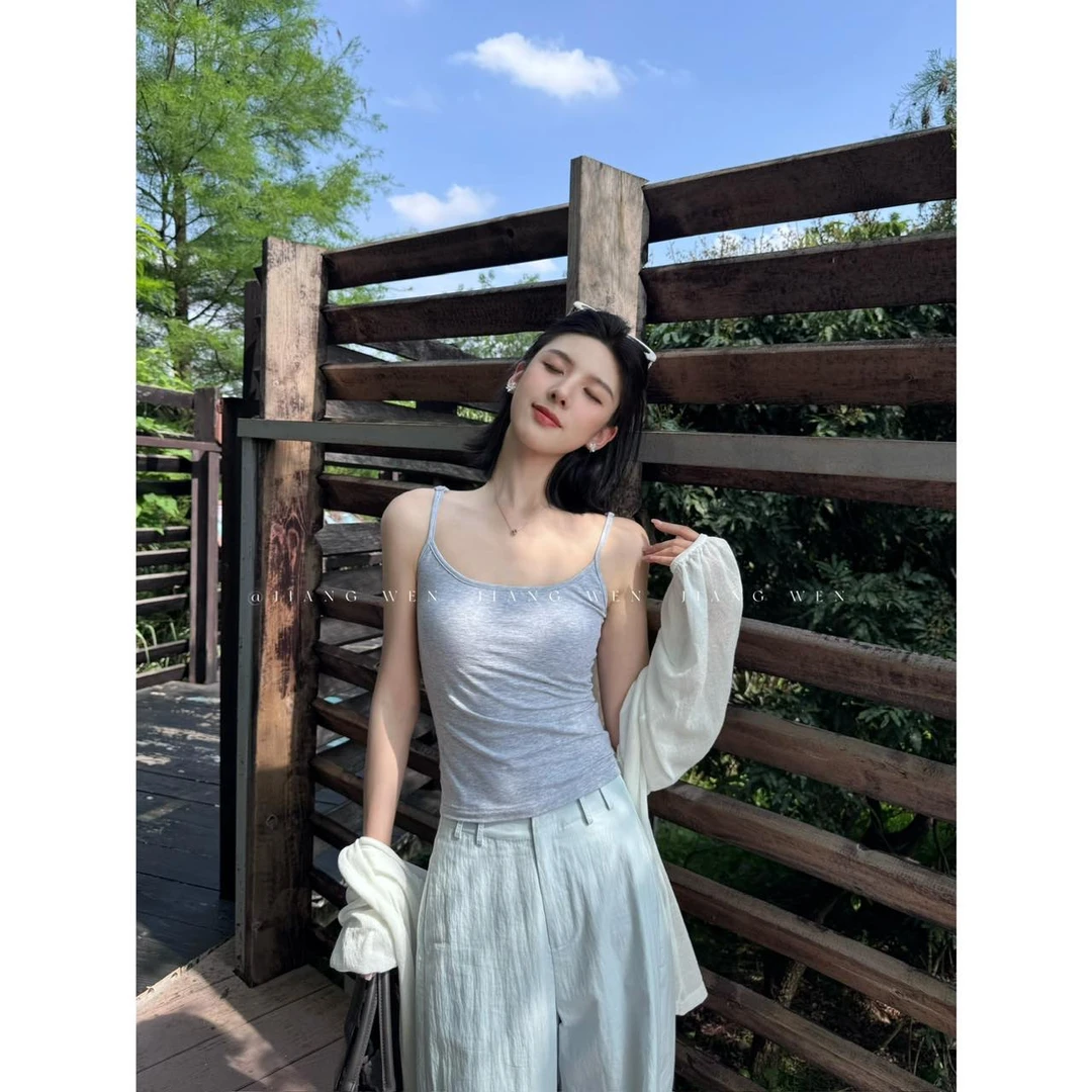 【芭菲背心】“自带胸垫”新款遮副乳外穿内搭打底背心吊带