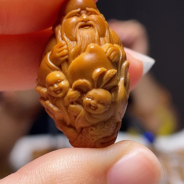 橄榄核吊坠橄榄核