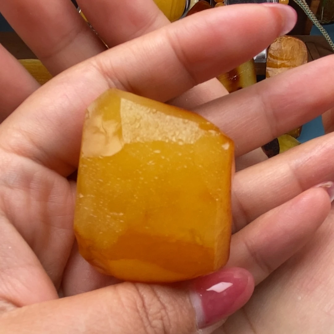 未镶嵌定制琥珀蜜蜡原石定制