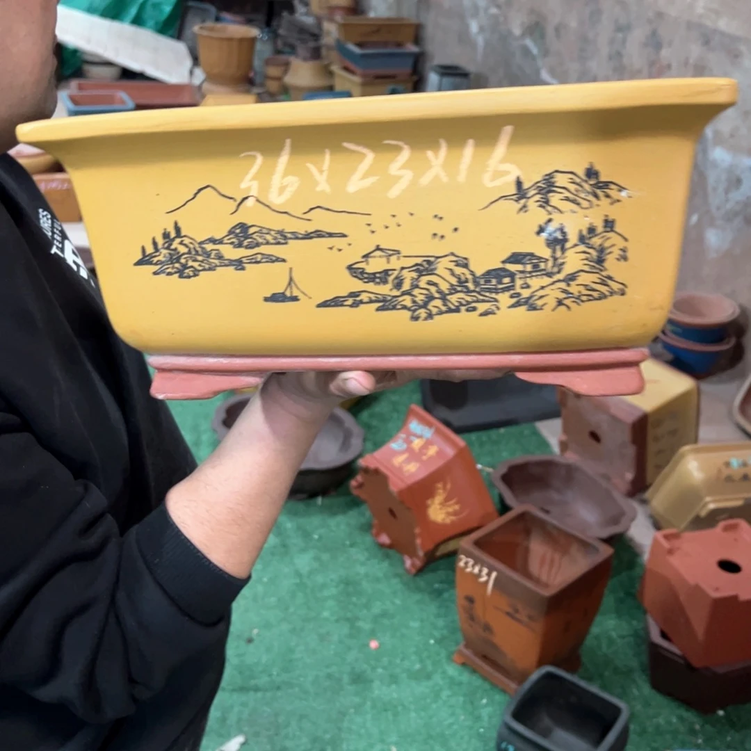 紫砂花盆紫砂茶具