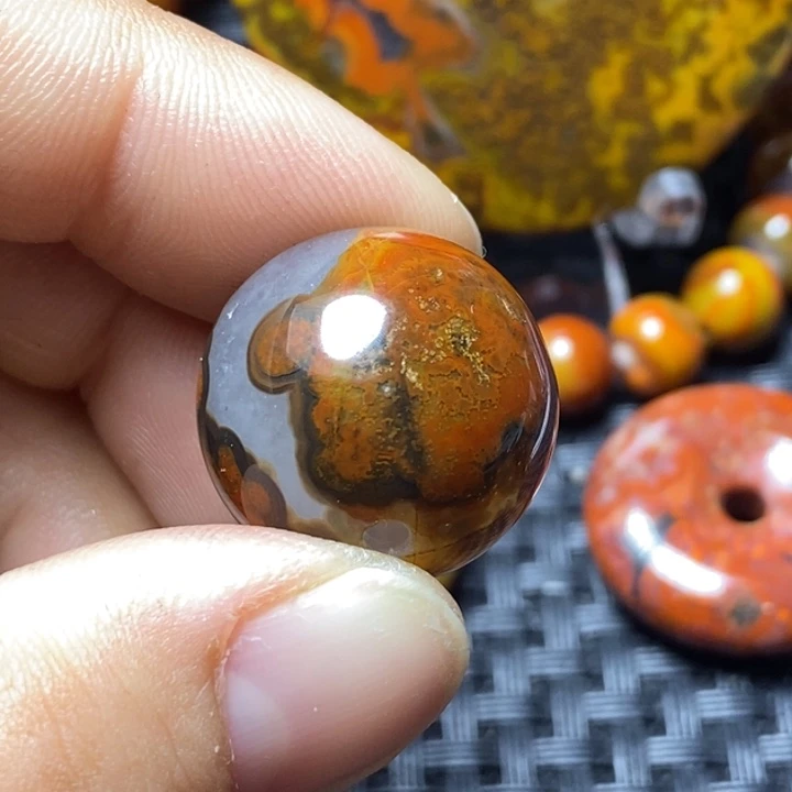 玛瑙/玉髓颈饰未镶嵌倩*