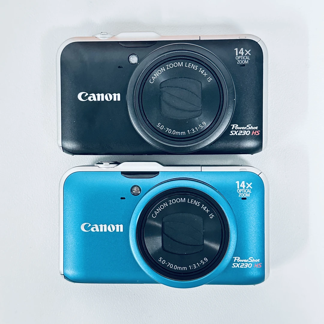 95新 Canon/佳能 sx230精品1210w像素大长焦带实况美颜人白景浓款