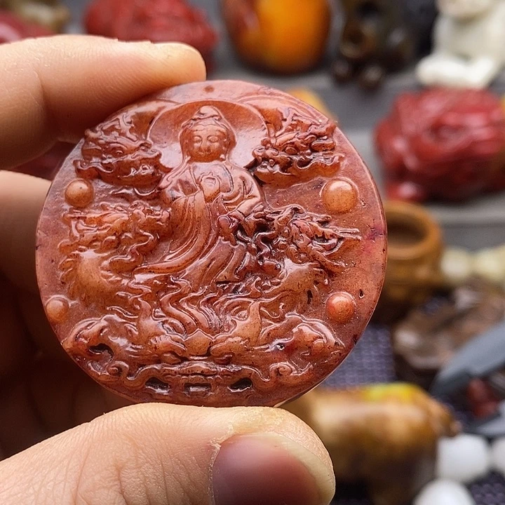 未镶嵌蛇纹石玉颈饰